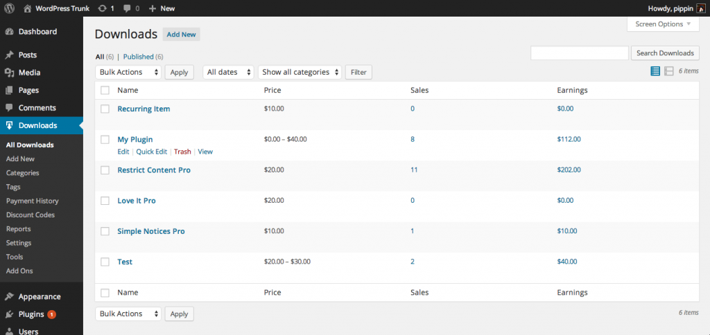 screenshot 1